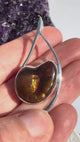 Fire Agate Pendant in Sterling Silver BTP-111