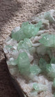 Green Apophyllite Stilbite and Heulandite large cluster