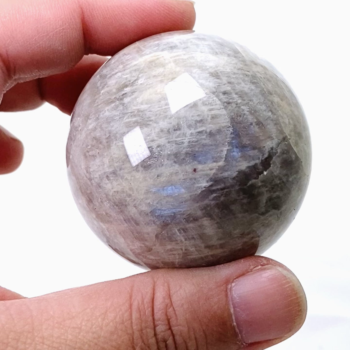 Belomorite (Sunstone and Moonstone) "Eclipse Stone" Sphere MSS-01