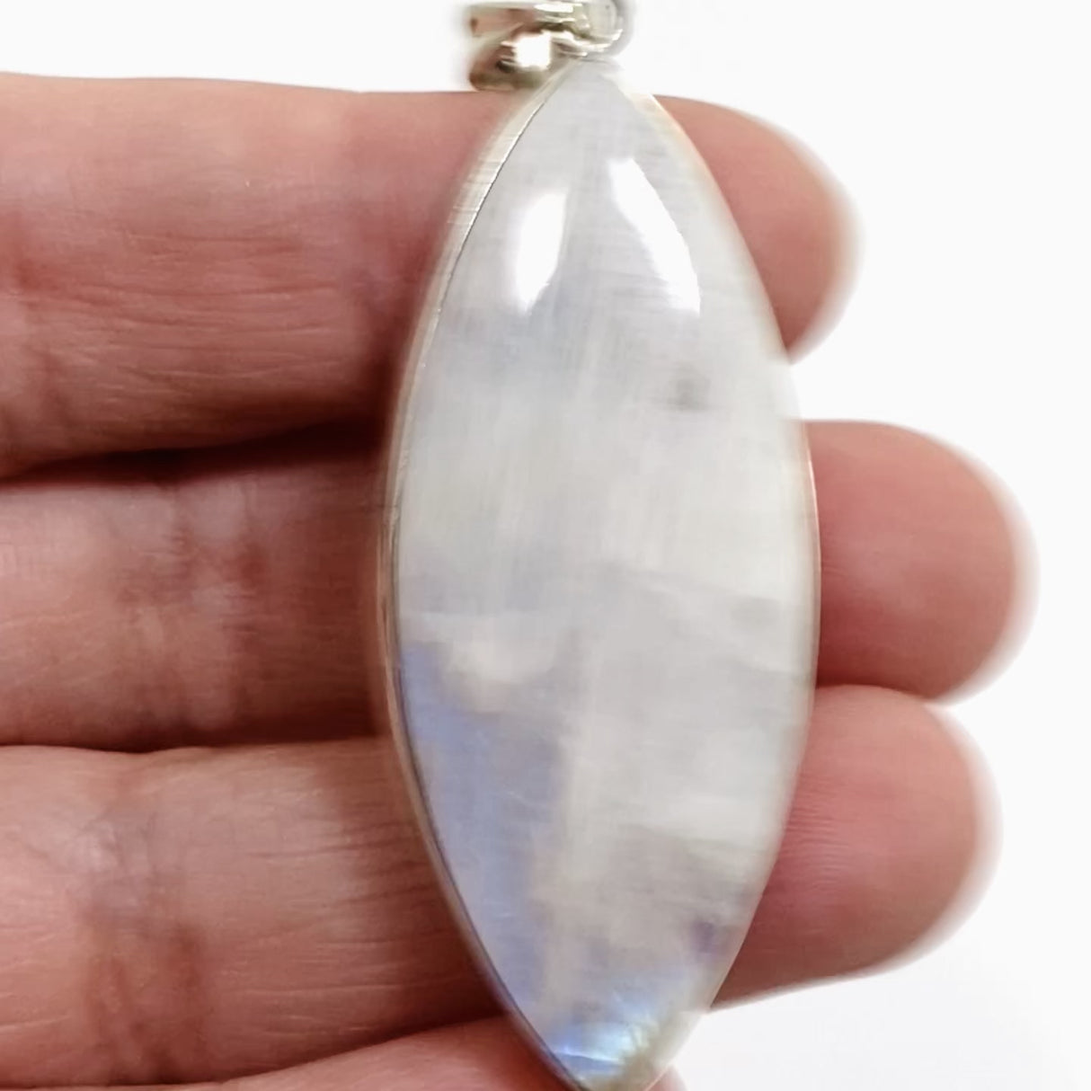Moonstone Marquise Cabochon Pendant THP-24