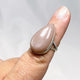 Peach Moonstone Teardrop Ring Size 7 KRGJ2172