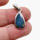 Opal Doublet (Lightning Ridge) Teardrop Cabochon Pendant PPGJ808