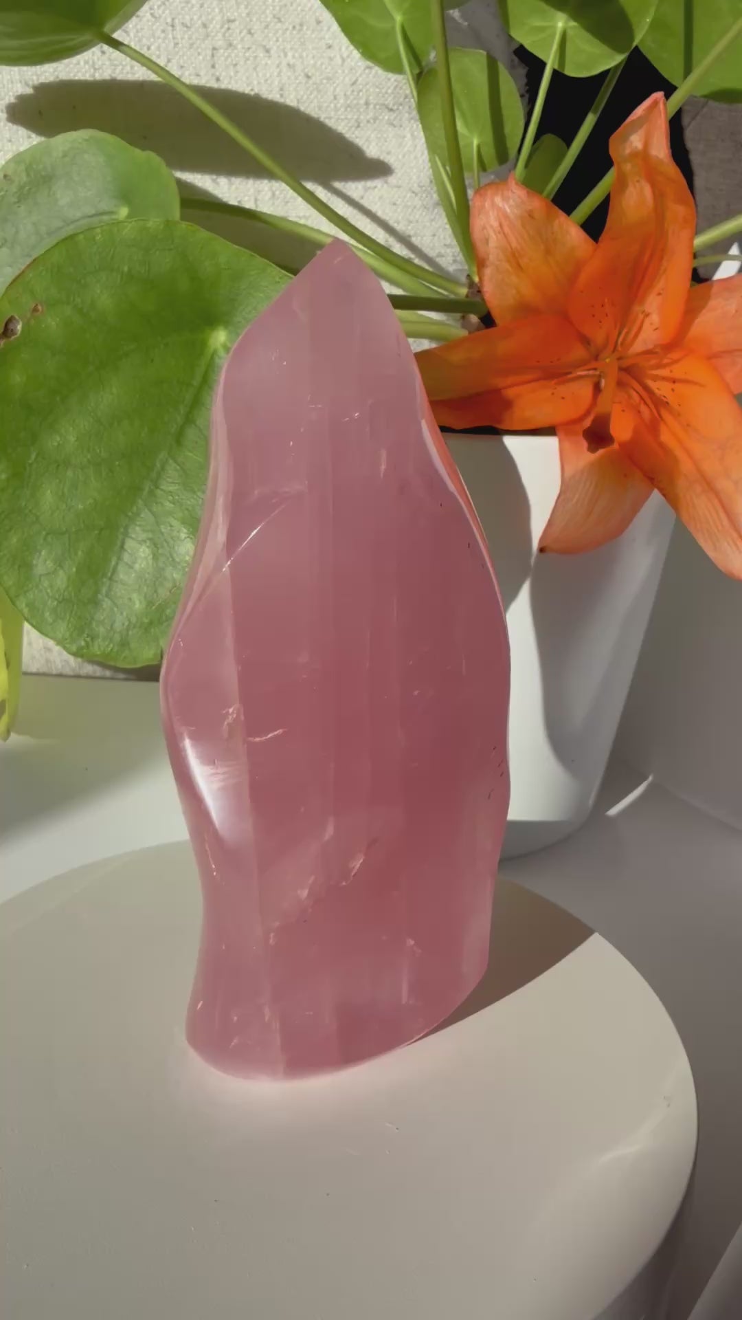 Rose Quartz Flame 