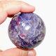 Pegmatite (Pink Tourmaline, Lepidolite, Smokey Quartz) Sphere PTLS-02