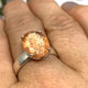 Sunstone Oval Faceted Ring Size 9 PRGJ566