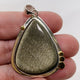 Goldsheen Obsidian Teardrop Cabochon Pendant in a Decorative Setting KPGJ4763