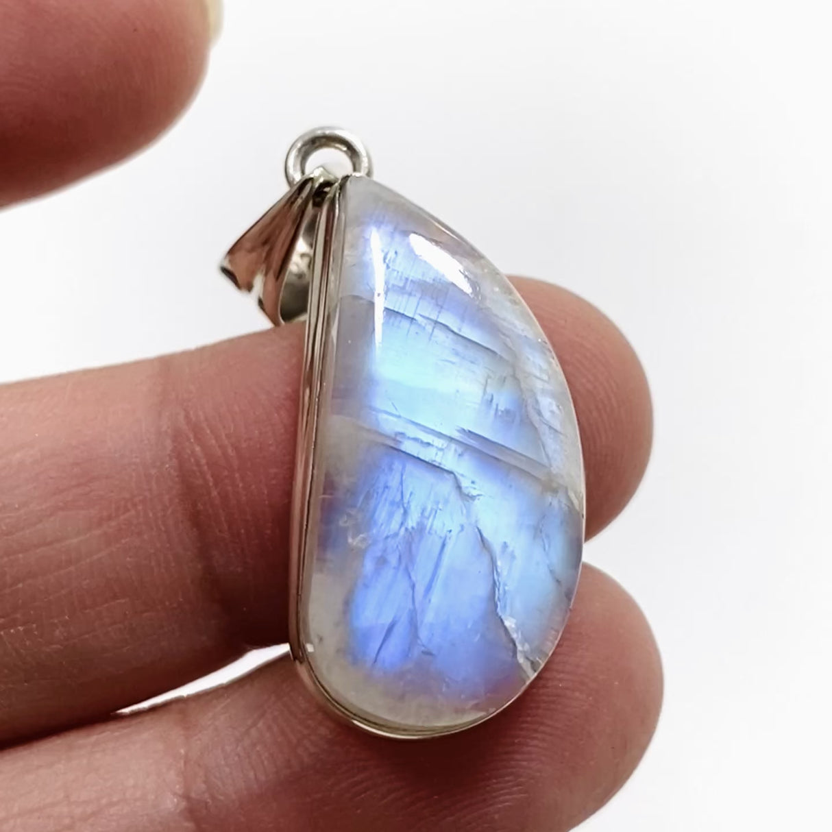Moonstone Freeform Cabochon Pendant THP-26