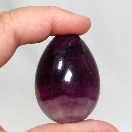 Purple Fluorite Egg PFE-01 - Nature's Magick