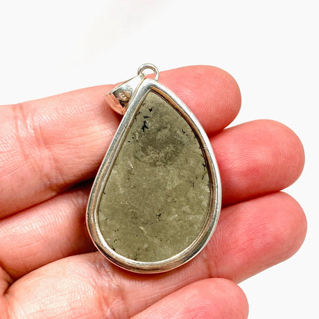 Pyrite Raw Freeform Pendant KPGJ4231 - Nature's Magick