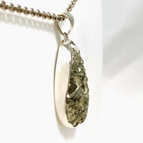 Pyrite Raw Freeform Pendant KPGJ4231 - Nature's Magick