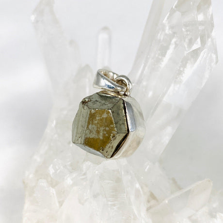 Pyrite Raw Pendant PPGJ518 - Nature's Magick