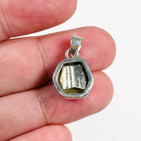 Pyrite Raw Pendant PPGJ518 - Nature's Magick