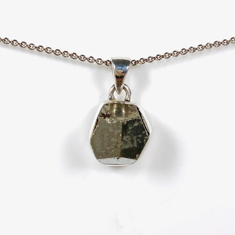 Pyrite Raw Pendant PPGJ518 - Nature's Magick