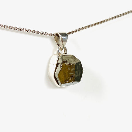 Pyrite Raw Pendant PPGJ518 - Nature's Magick