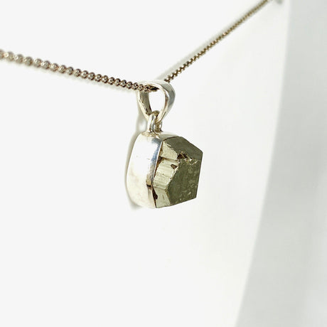 Pyrite Raw Pendant PPGJ518 - Nature's Magick