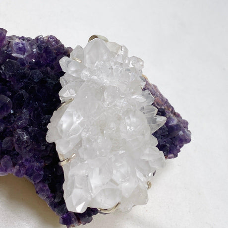 Quartz Cluster Raw Statement Pendant PPGJ714 - Nature's Magick