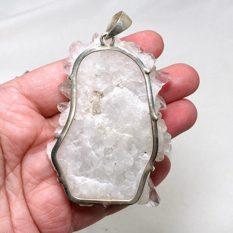 Quartz Cluster Raw Statement Pendant PPGJ714 - Nature's Magick