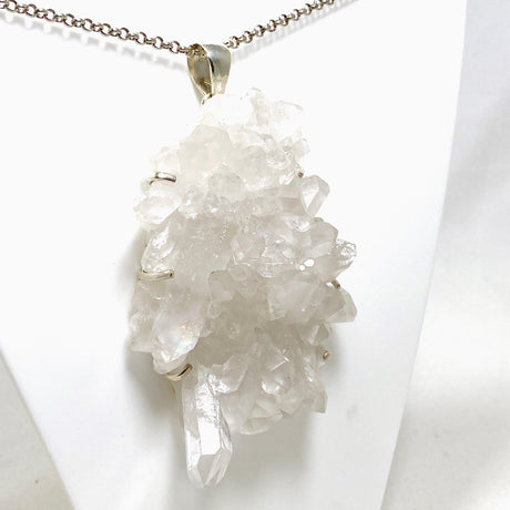 Quartz Cluster Raw Statement Pendant PPGJ714 - Nature's Magick