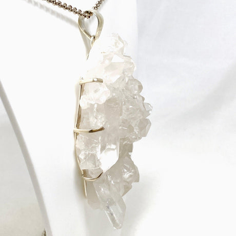 Quartz Cluster Raw Statement Pendant PPGJ714 - Nature's Magick