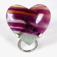 Rainbow Fluorite heart RFH-02 - Nature's Magick