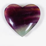 Rainbow Fluorite heart RFH-02 - Nature's Magick