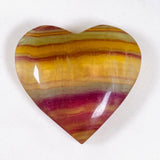 Rainbow Fluorite heart RFH-03 - Nature's Magick