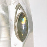 Rainbow Labradorite Marquise Pendant BTP-108