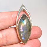 Rainbow Labradorite Marquise Pendant BTP-108