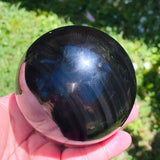 Rainbow Obsidian Sphere ROS-01 - Nature's Magick