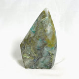 Rare Ajoite with Quartz and Other Minerals Polished Point CR3408 - Nature's Magick