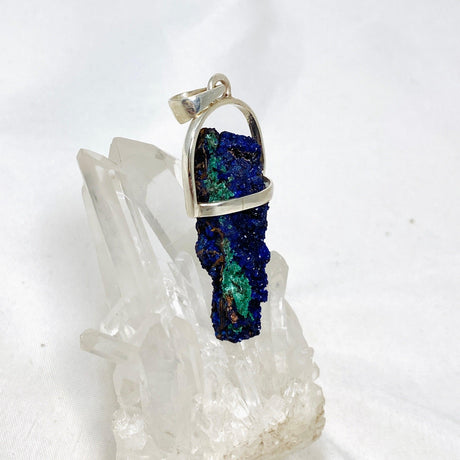 Raw Azurite and Malachite Pendant PPGJ775 - Nature's Magick