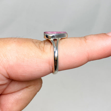 Raw Ruby Teardrop Ring R3935 - Nature's Magick