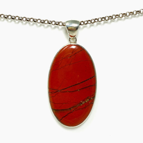 Red Jasper Oval Pendant KPGJ4442 - Nature's Magick