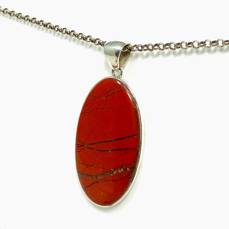 Red Jasper Oval Pendant KPGJ4442 - Nature's Magick