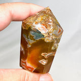 Red Moss Agate Point - Nature's Magick