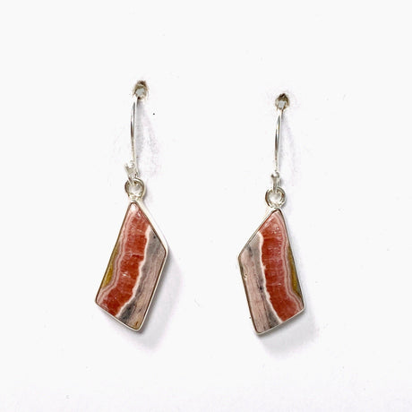 Rhodochrosite Freeform Earrings KEGJ1462 - Nature's Magick