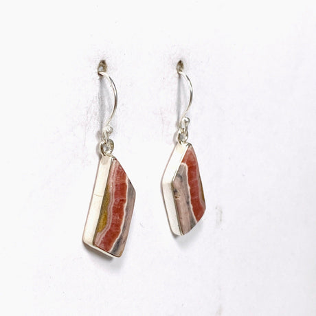 Rhodochrosite Freeform Earrings KEGJ1462 - Nature's Magick