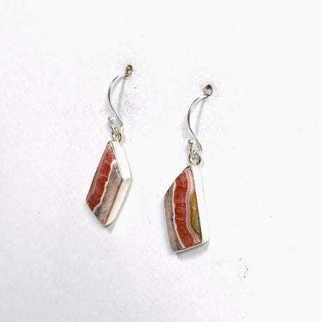 Rhodochrosite Freeform Earrings KEGJ1462 - Nature's Magick