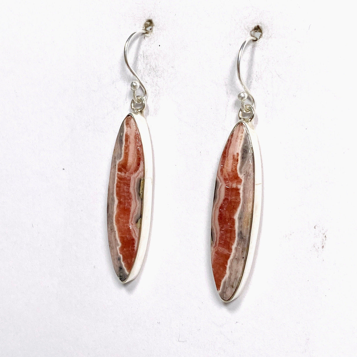 Rhodochrosite Marquise Earrings KEGJ1460 - Nature's Magick