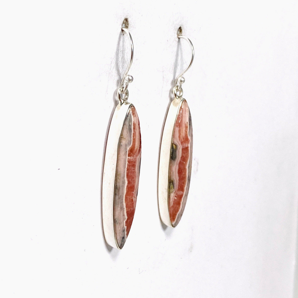 Rhodochrosite Marquise Earrings KEGJ1460 - Nature's Magick