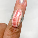 Rhodochrosite Oval Ring Size 7 KRGJ3163 - Nature's Magick