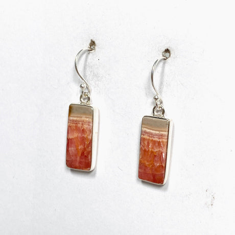 Rhodochrosite Rectangular Earrings KEGJ1456 - Nature's Magick