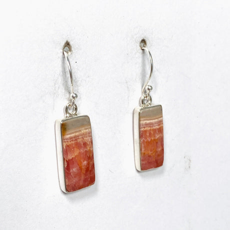 Rhodochrosite Rectangular Earrings KEGJ1456 - Nature's Magick