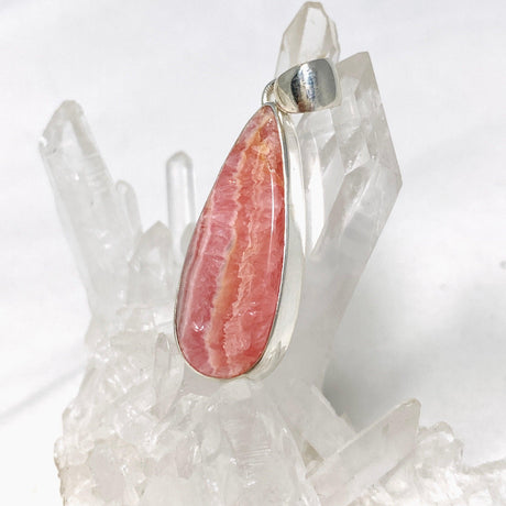 Rhodochrosite Teardrop Pendant KPGJ4328 - Nature's Magick