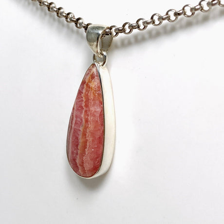 Rhodochrosite Teardrop Pendant KPGJ4328 - Nature's Magick