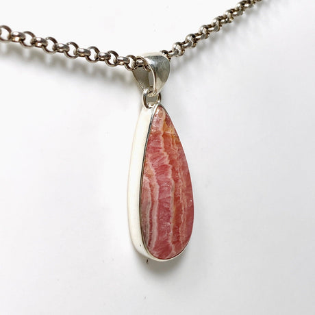 Rhodochrosite Teardrop Pendant KPGJ4328 - Nature's Magick