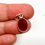 Rhodolite Garnet Oval Faceted Pendant PPGJ1153