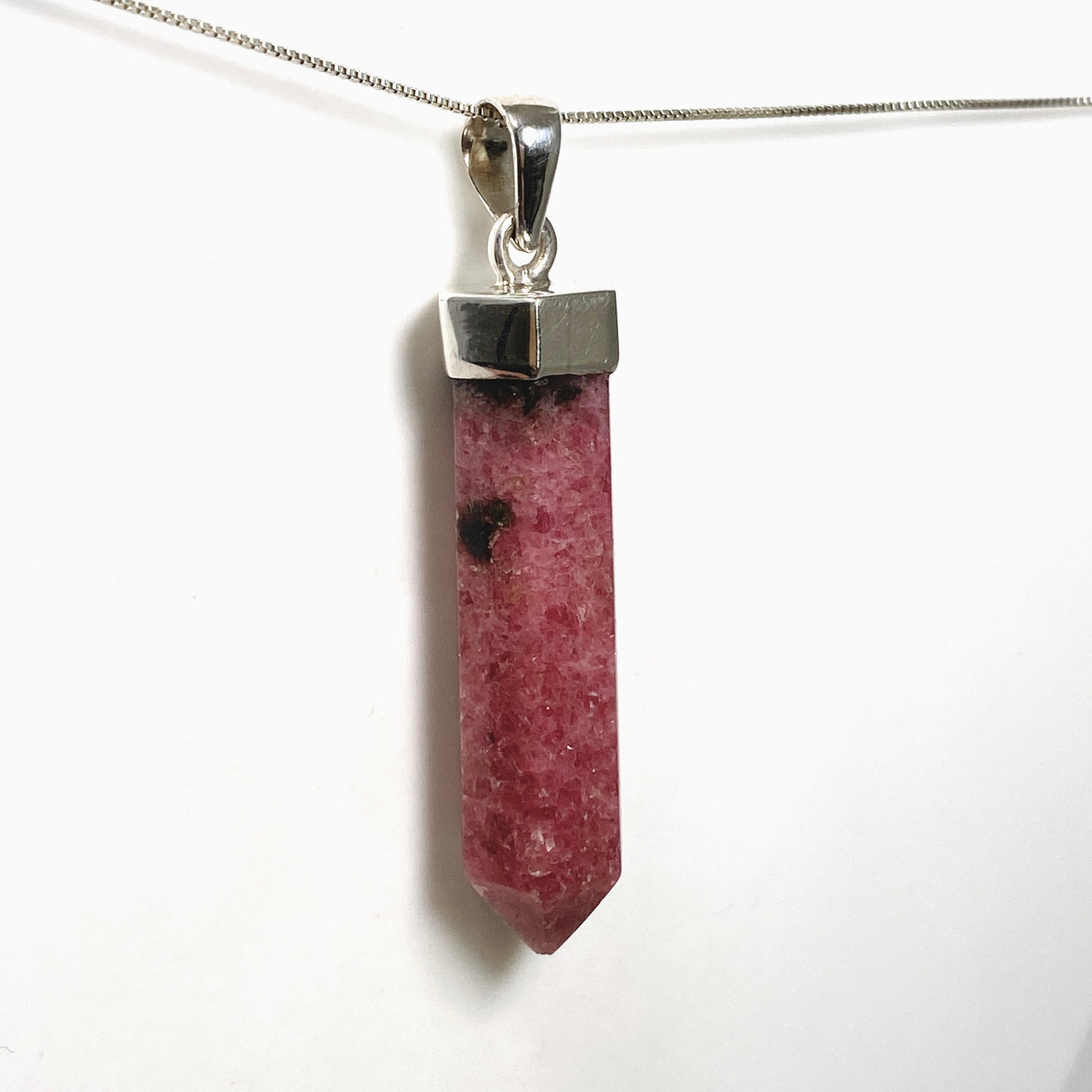Rhodonite Capped Point Pendant PPGJ1236