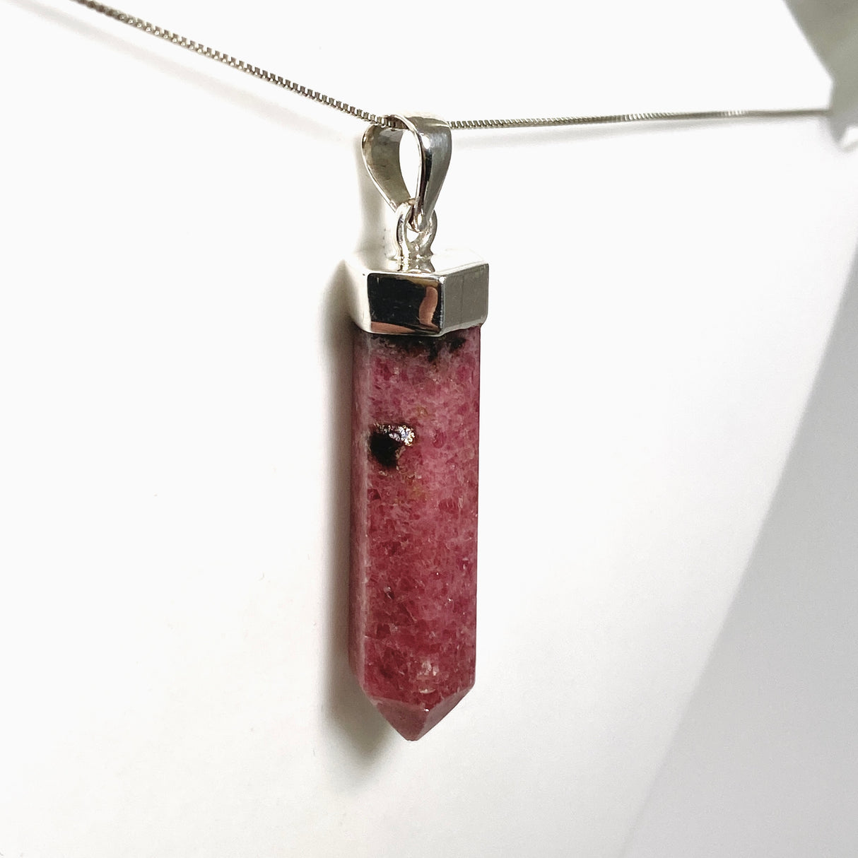 Rhodonite Capped Point Pendant PPGJ1236