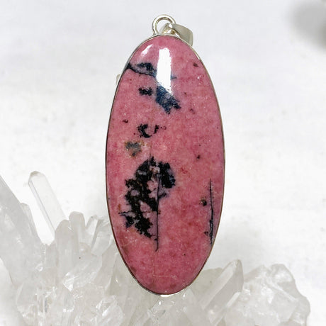 Rhodonite Oval Pendant KPGJ4400 - Nature's Magick